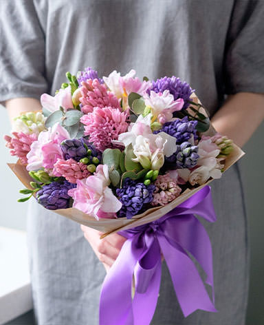 Бесплатная доставка цветов в Ханке